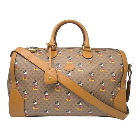 gucci and mickey mouse|gucci mickey mouse luggage.